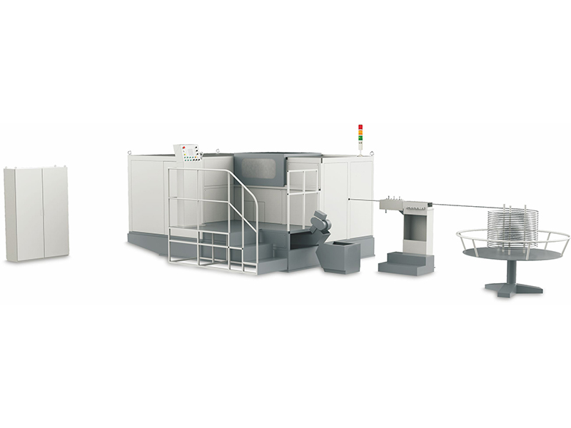 7 Die 7 Blow High Performance Multi Station Cold Heading Machine Make M8-M12