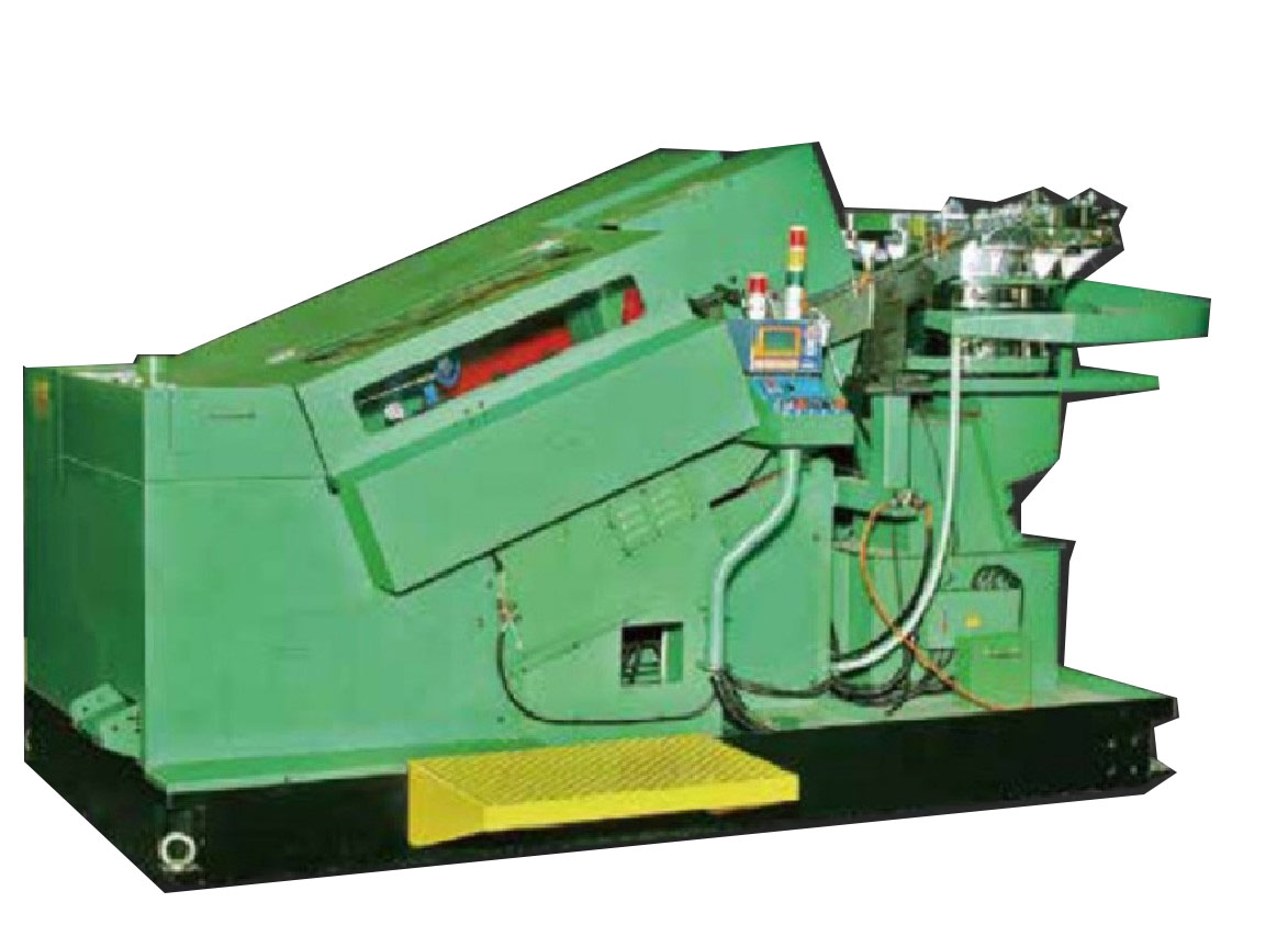 CTR5N Large High-speed Thread Rolling Machine with 30° Inclined Feeding, Producing Screws Up To 38mm Long And 3–5mm in Diameter